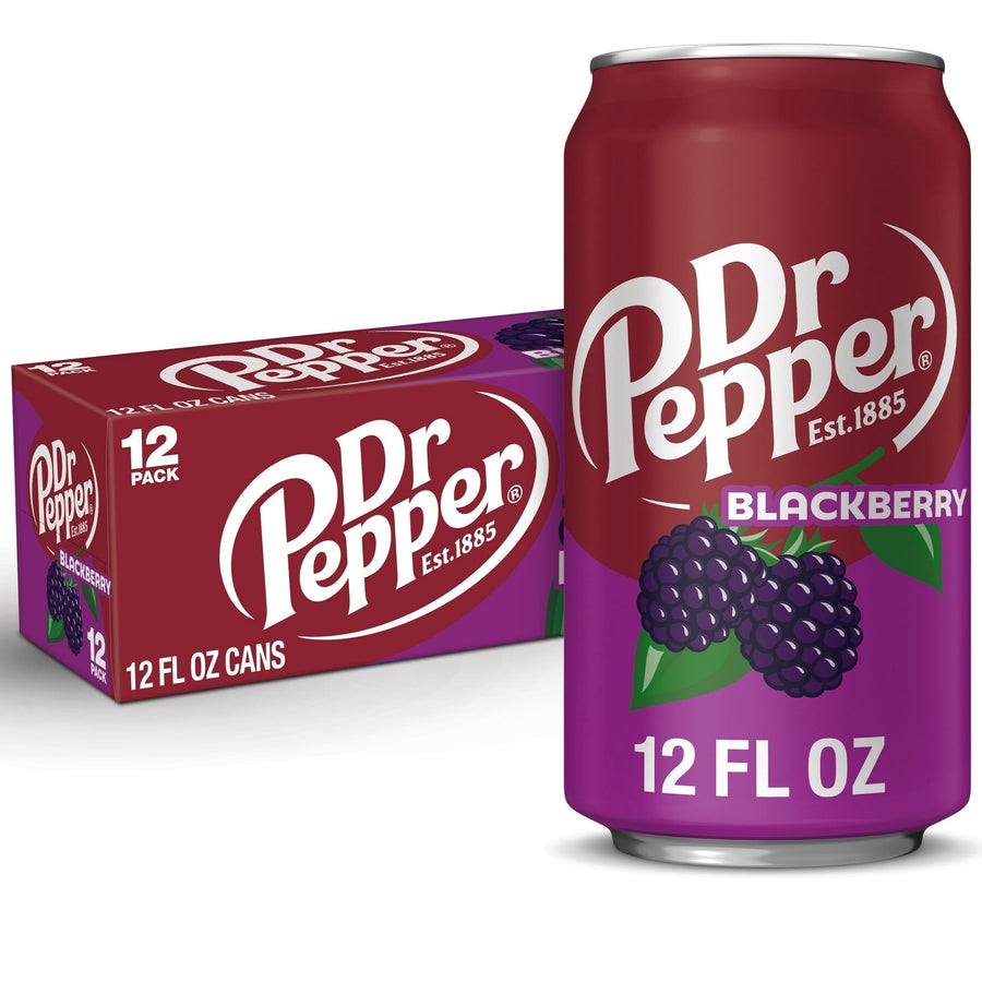 Dr Pepper Blackberry Soda V8