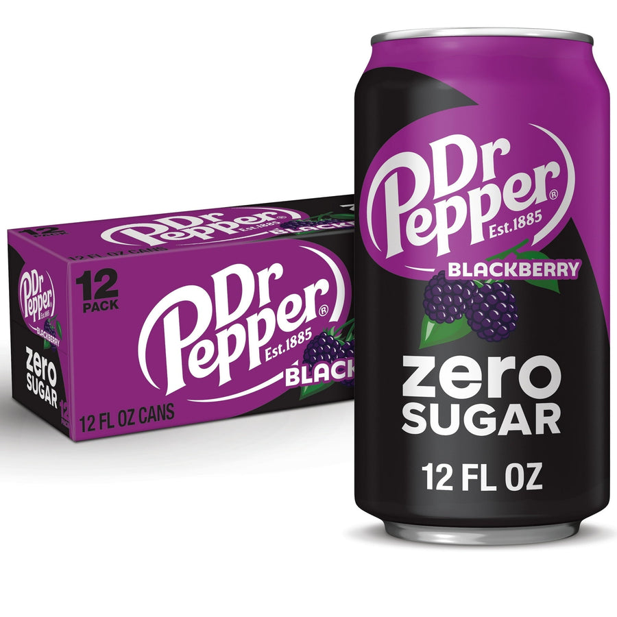Dr Pepper Blackberry Zero Sugar Soda M2