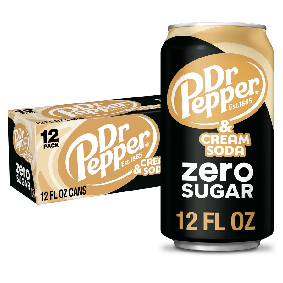 Dr Pepper & Cream Soda Zero Sugar S1