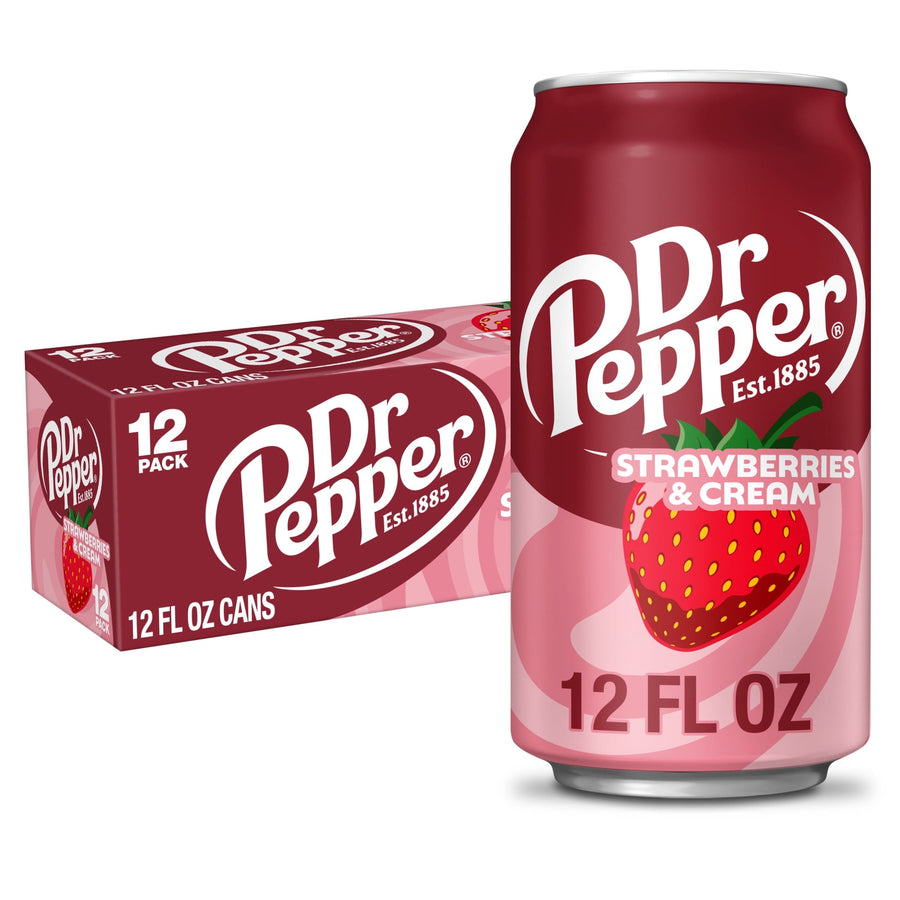 Dr Pepper Strawberries & Cream Soda G9